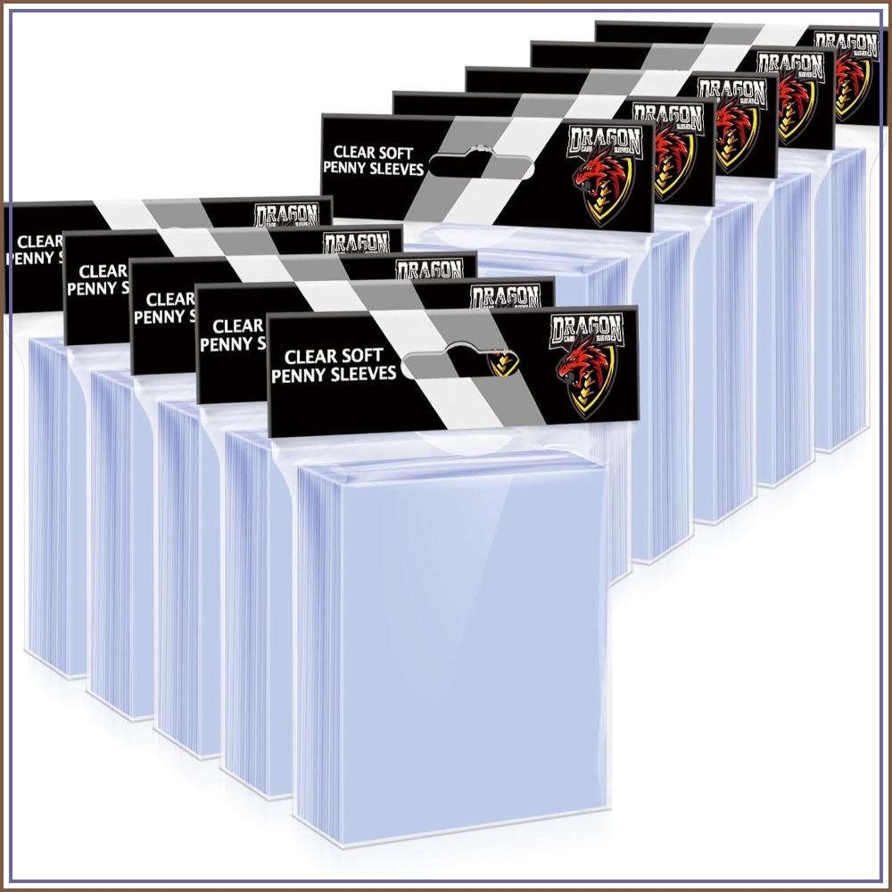 Card Penny Sleeve - 1000 Count Card Sleeves Top Loaders
