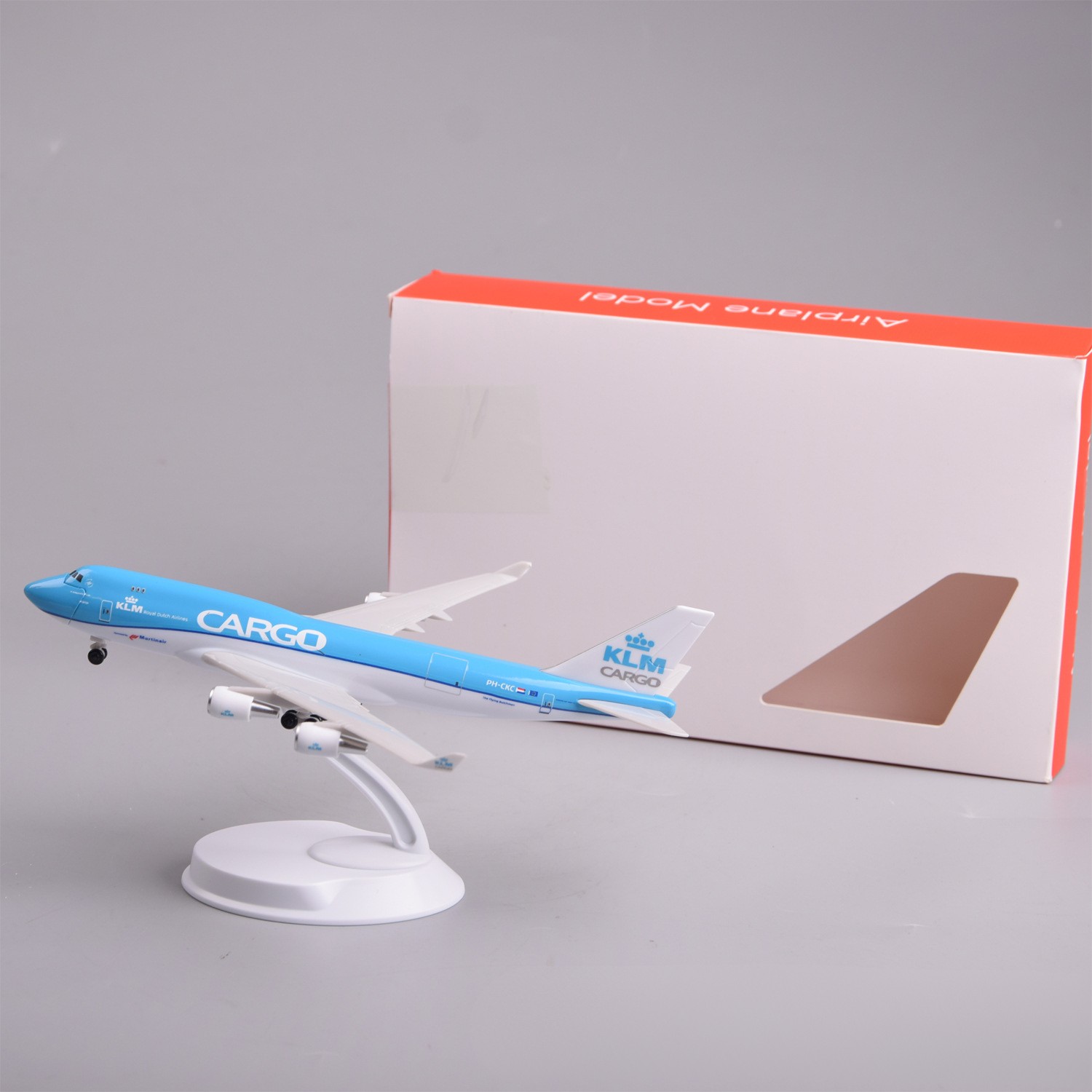 Model Airplane Plastic - 20cm Miniature Airplane KLM B747 Cargo