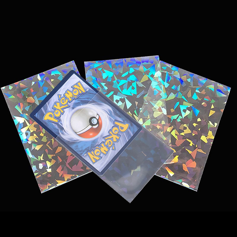 Card Penny Sleeve - 50pcs Soft Trading Laser Card Film