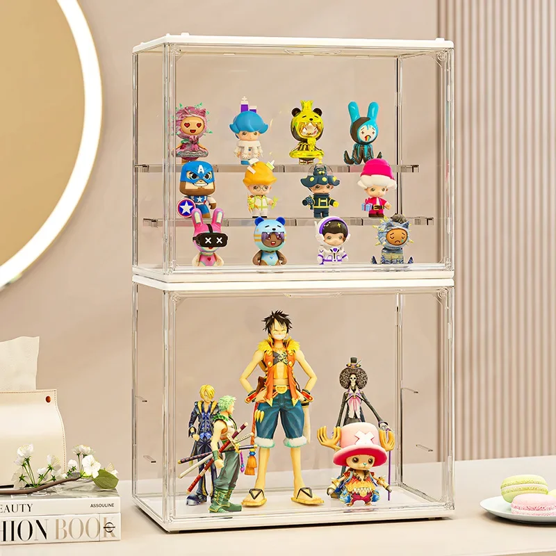 Pop Display Shelf - Acrylic Showcase for Collectible Figures and
