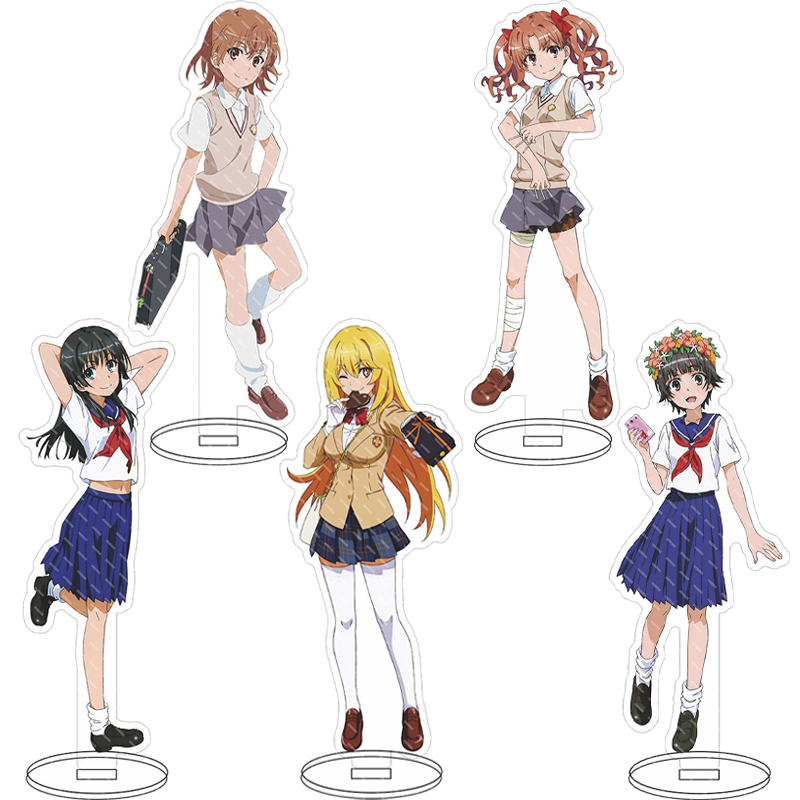 16CM Anime Figure A Certain Sc - Figma Stand Set 评论和价格