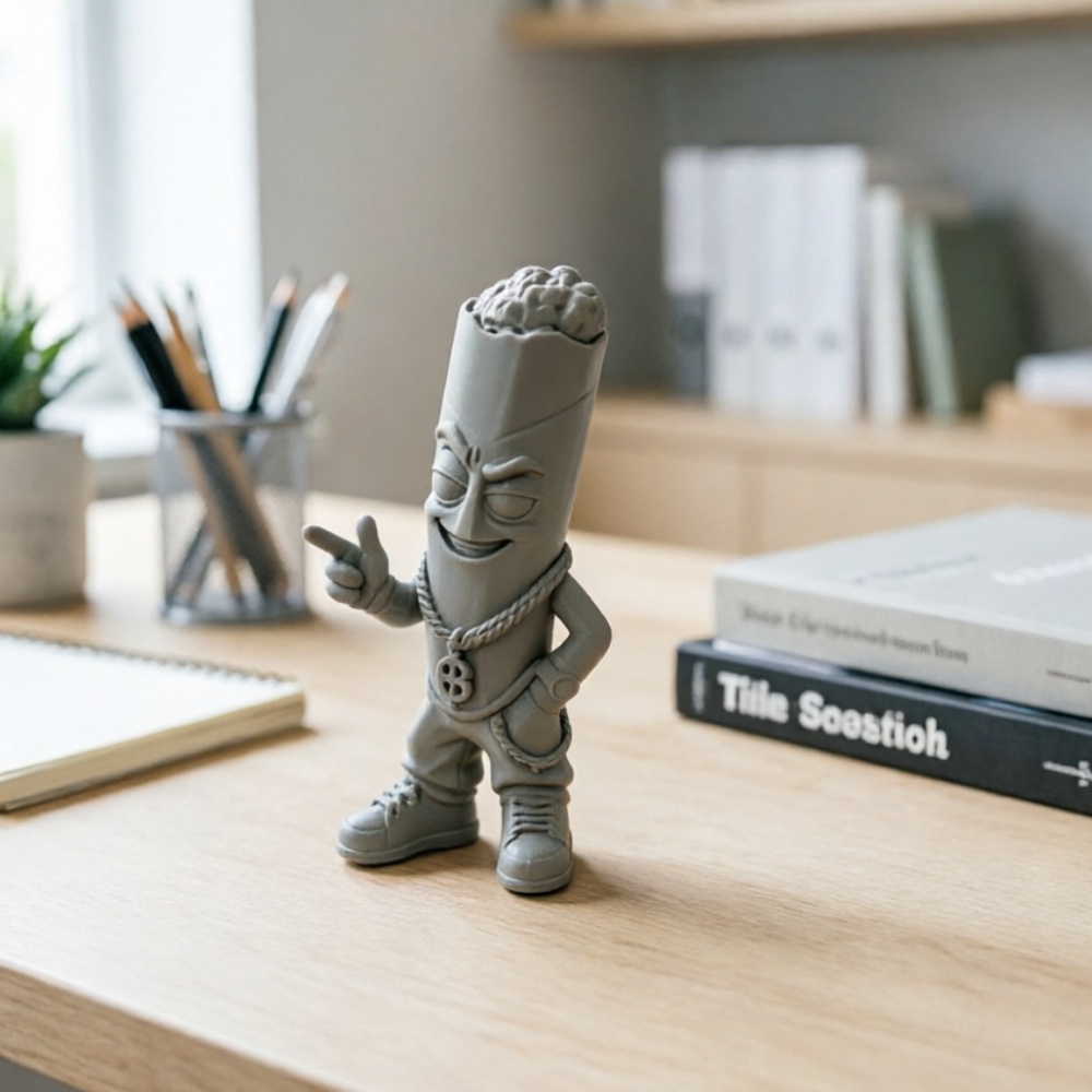Trendy Grey Plastic Art Figure - Pop Display Shelf 评论和价格