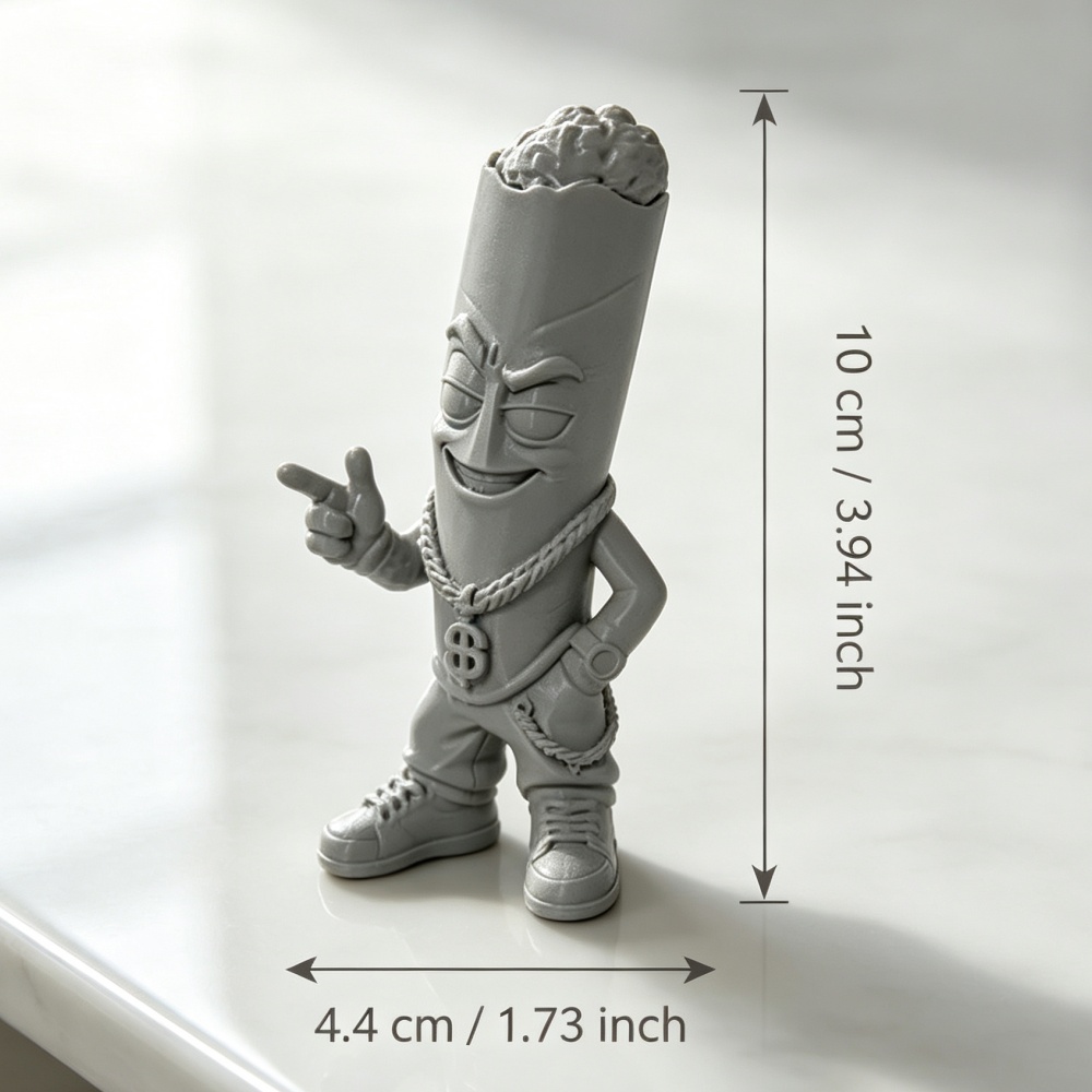 Trendy Grey Plastic Art Figure - Pop Display Shelf 评论和价格