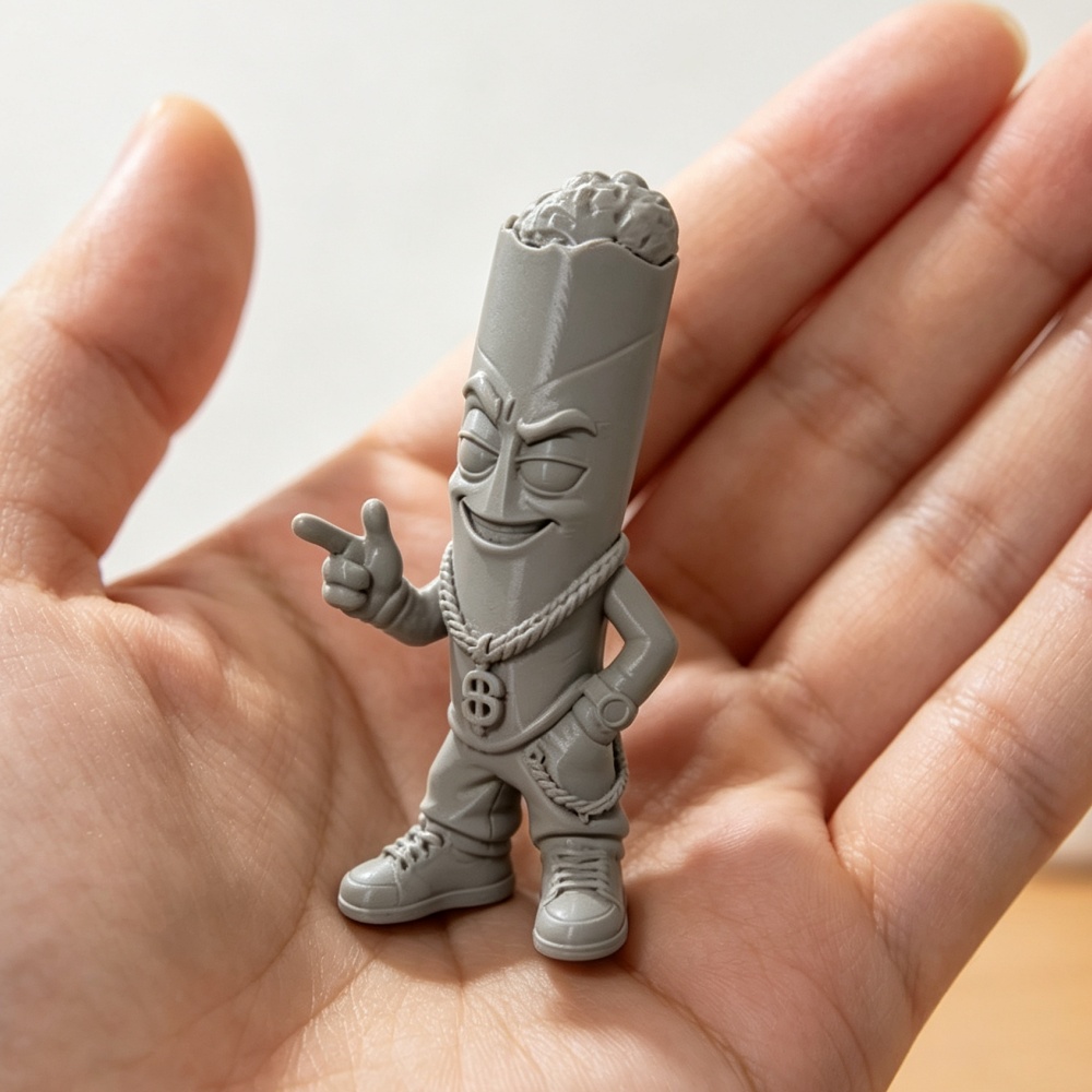 Trendy Grey Plastic Art Figure - Pop Display Shelf 评论和价格