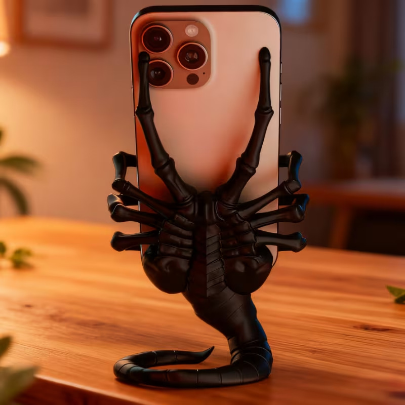 Creative Alien Facehugger Phon - Action Figure Stand 评论和价格