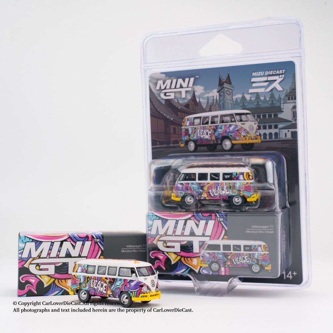 MINIGT 1:64 Volkswagen T1 Micr - Die Cast Car 1 64 评论和价格