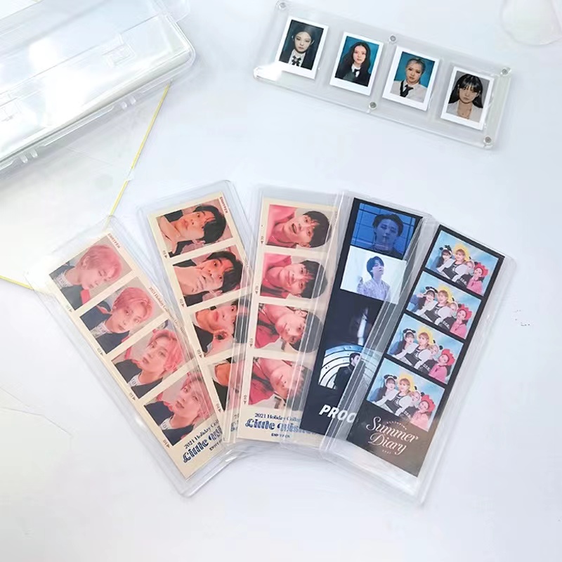 Clear Photo Booth Bookmark Sle - Card Penny Sleeve 评论和价格