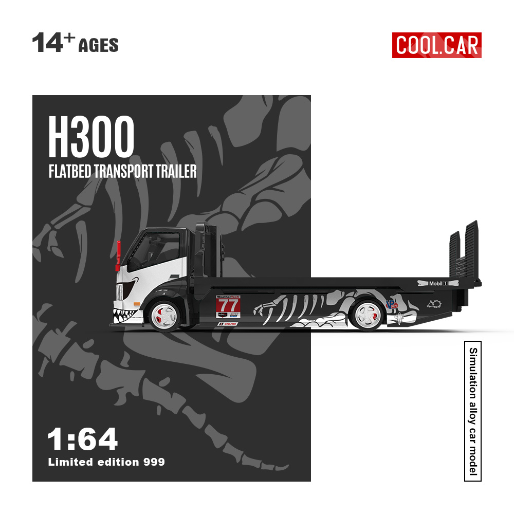 Cool Car 1:64 H300 Flatbed Tra - Die Cast Car 1 64 评论和价格
