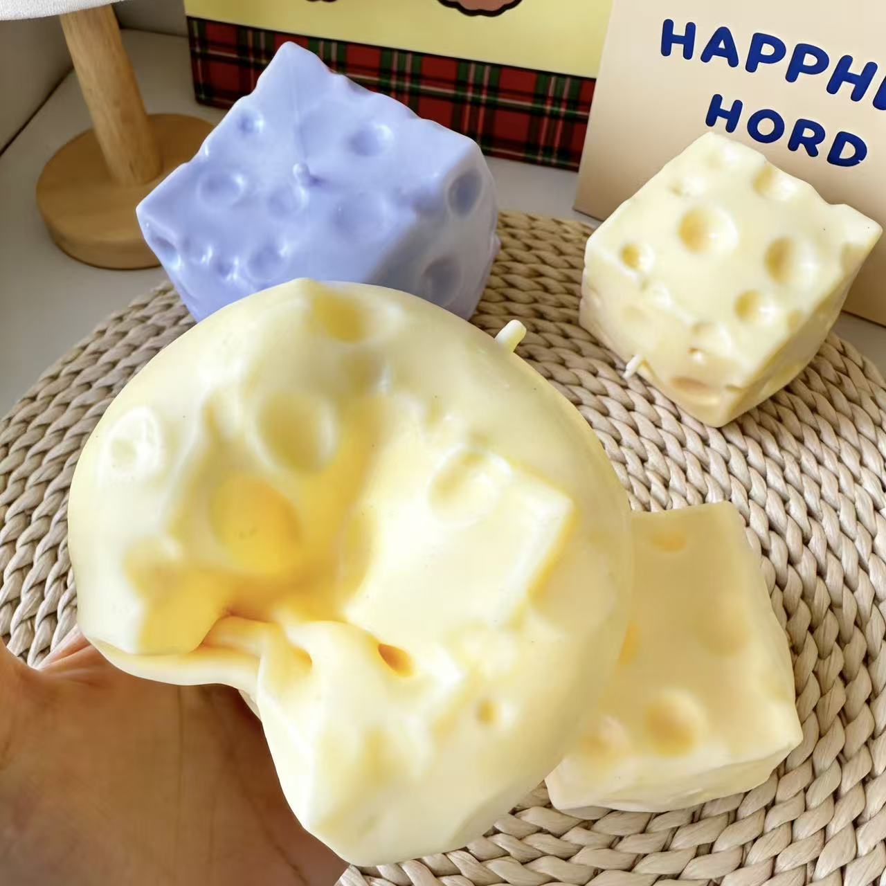*-*Jumbo Cheese Cube Stress Ba - Fidget Cube Original 评论和价格