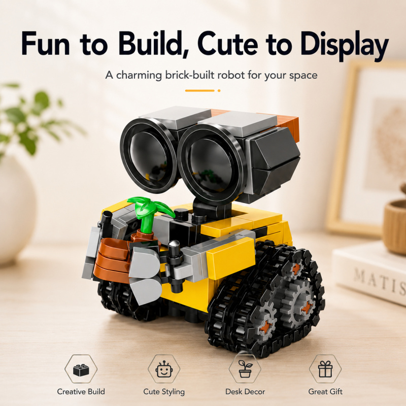 Mini Robot Building Blocks Set - Building Block Mini 评论和价格
