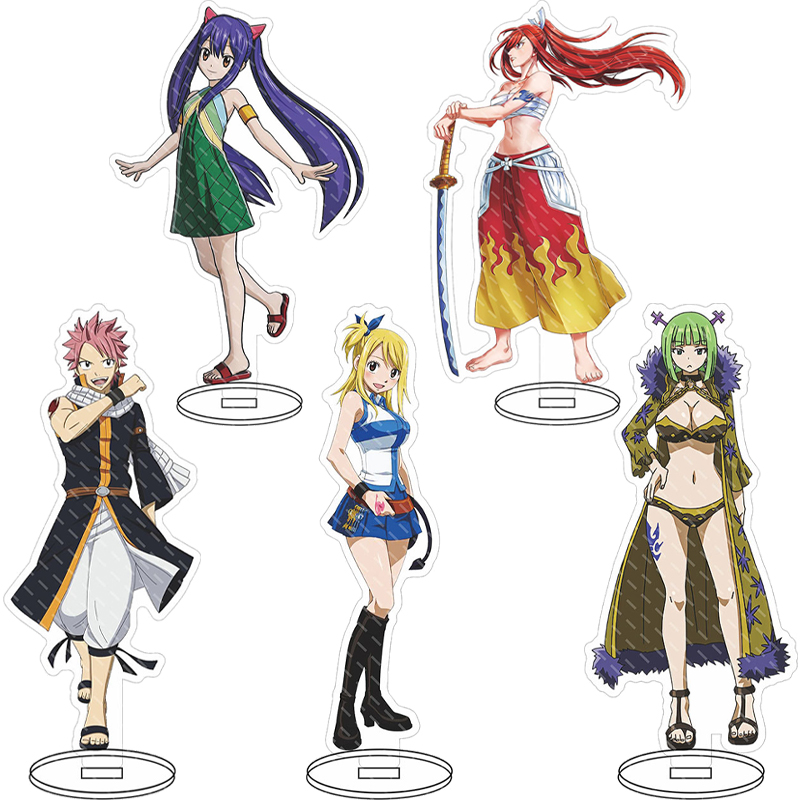 16CM Anime Figure FAIRY TAIL N - Figma Stand Set 评论和价格