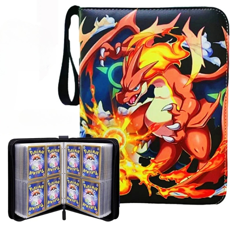 2026Pokemone Card Album PU Zip - Pokemon Binder Card 评论和价格