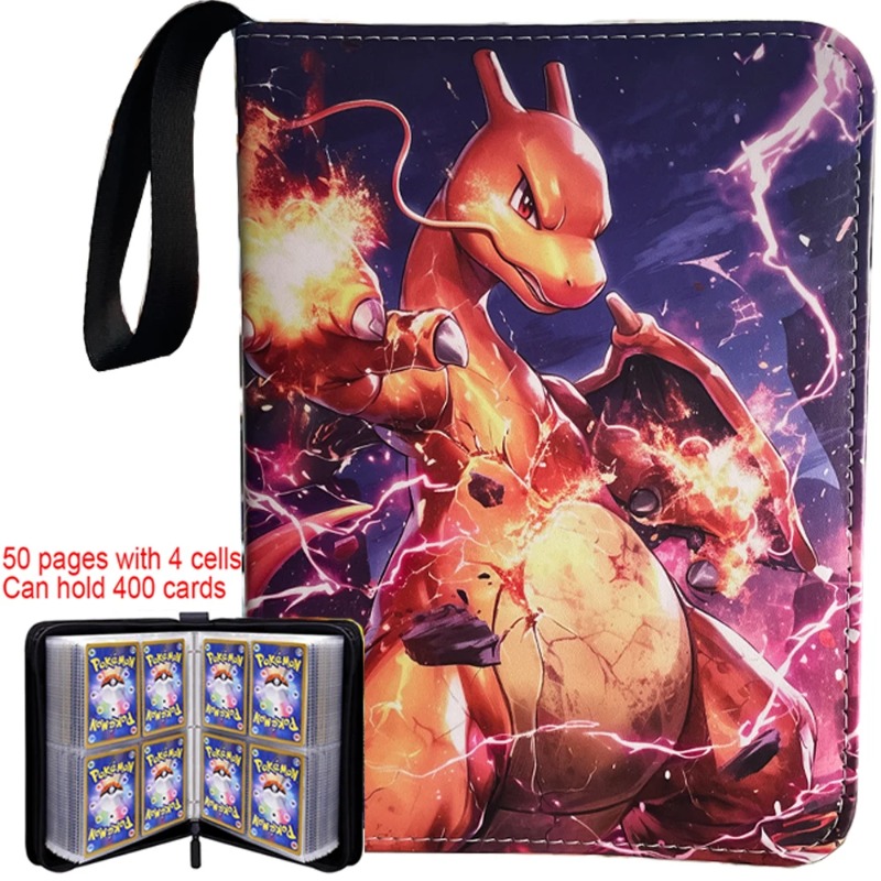 2026Pokemone Card Album PU Zip - Pokemon Binder Card 评论和价格