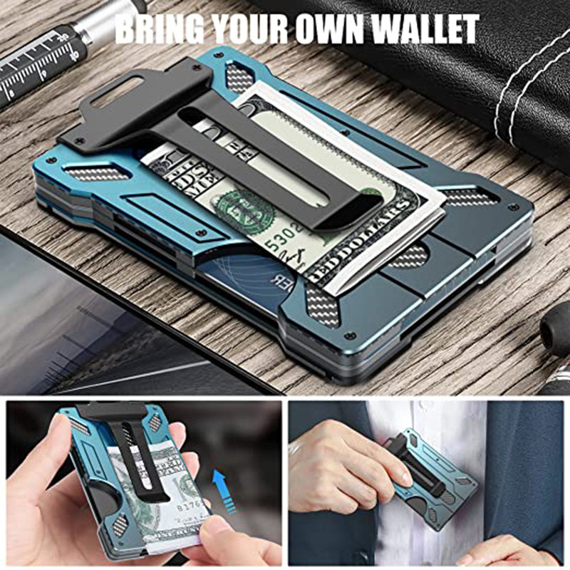 RFID Fashion Card Wallet Credi - Card Top Loader 评论和价格