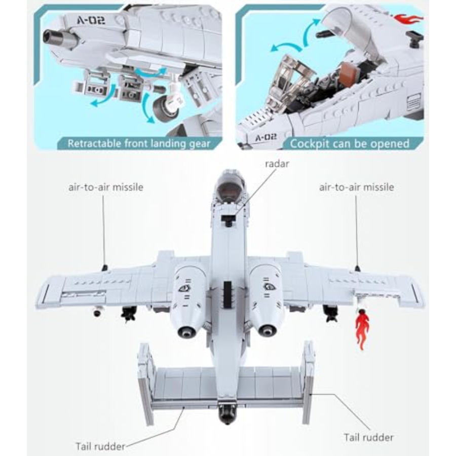 WW2 fighter jet building toys  - Model Airplane Plastic 评论和价格