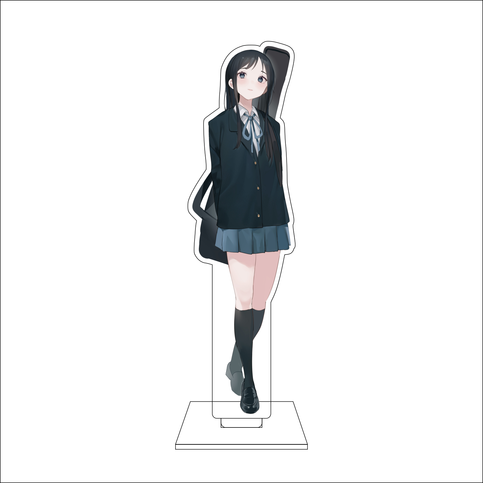 16CM Anime K-ON！Cosplay Acryli - Figma Stand Set 评论和价格