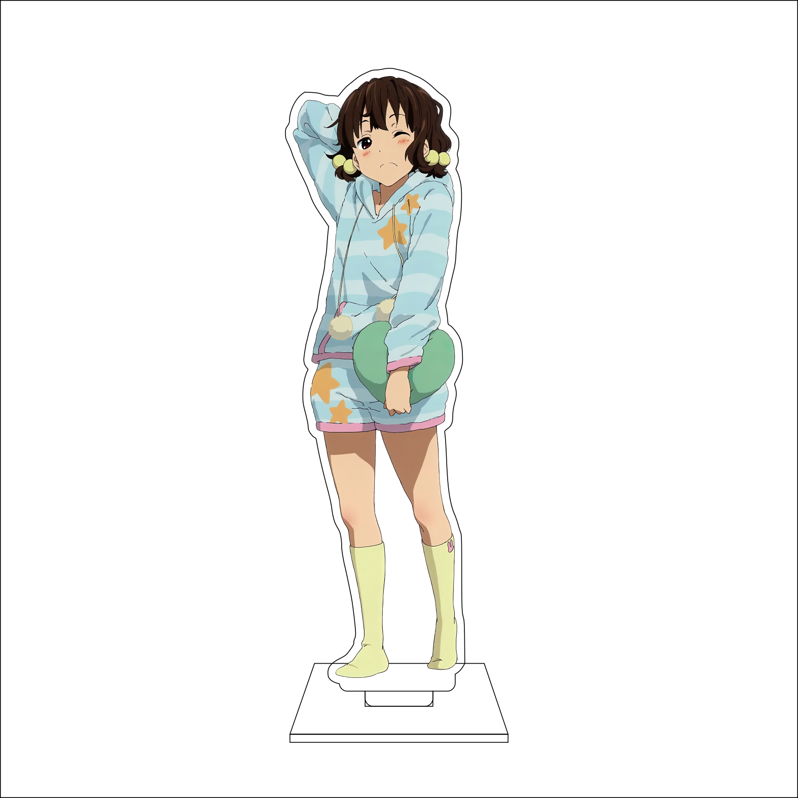 16CM Anime K-ON！Cosplay Acryli - Figma Stand Set 评论和价格