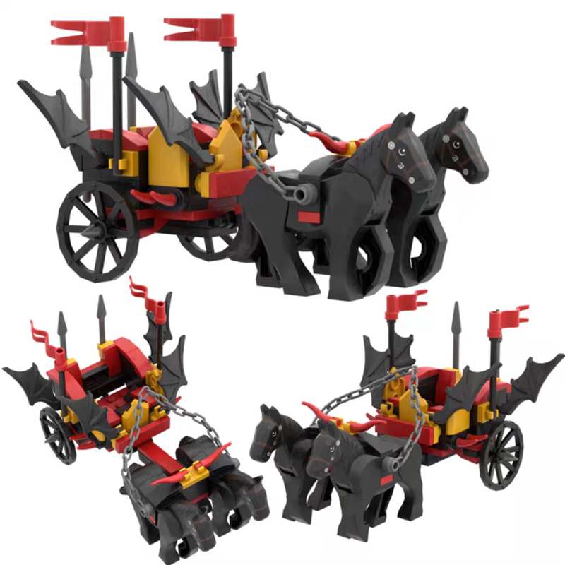 DIY Medieval Cattle Trailer Ho - Lego Minifigure Holder 评论和价格
