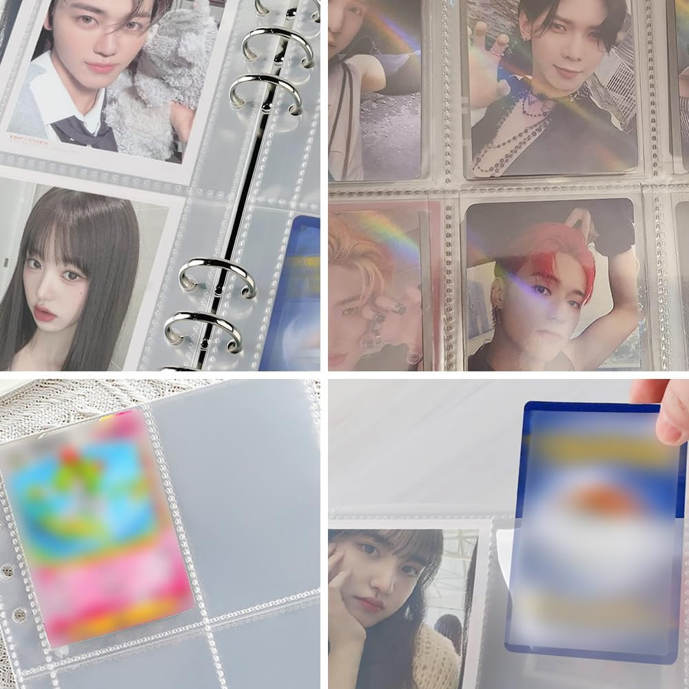 4 Pockets Photo Card Sleeves B - Pokemon Binder Card 评论和价格