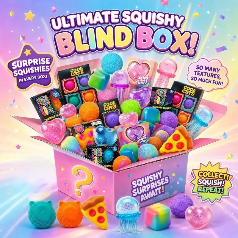 2026 new various squid shaped  - Mystery Box Blind Bag 评论和价格