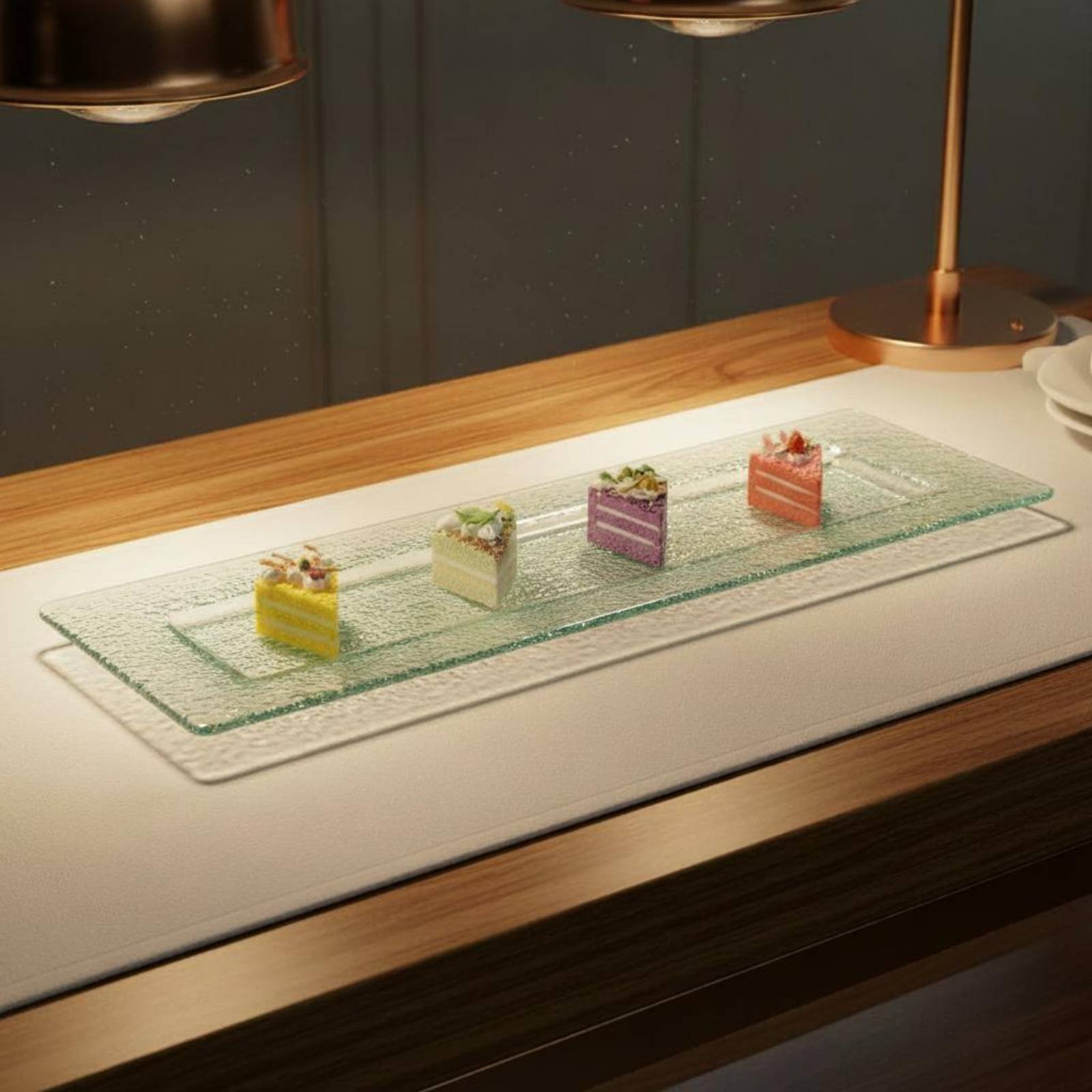 3-Tier Serving Stand Multifunc - Display Risers Set 评论和价格