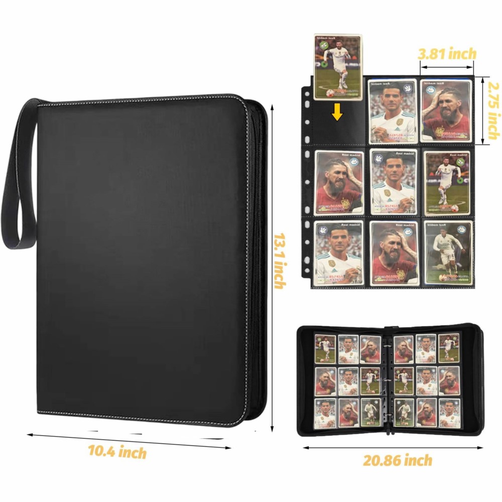 Card Binder 9 Pocket Double Si - Trading Card Binder 评论和价格