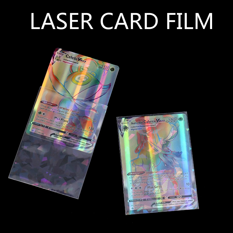 50pcs Soft Trading Laser Card  - Card Penny Sleeve 评论和价格