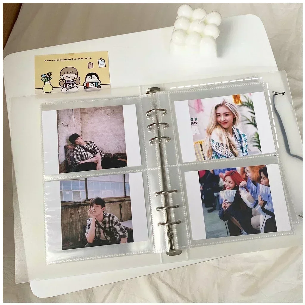 1-4 Grid Transparent Photocard - Card Penny Sleeve 评论和价格