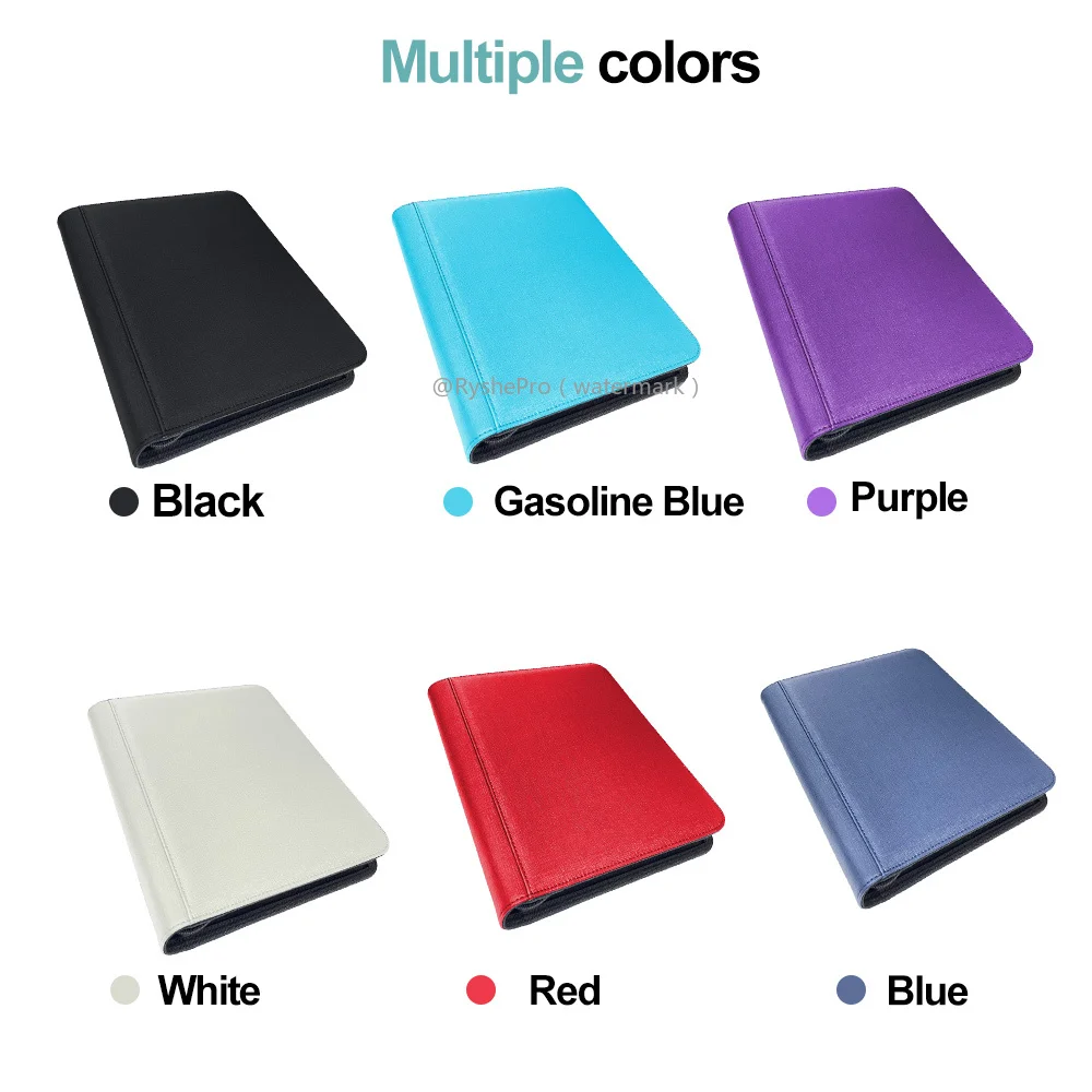 9 Pocket PU Leather Toploader  - Pokemon Binder Card 评论和价格