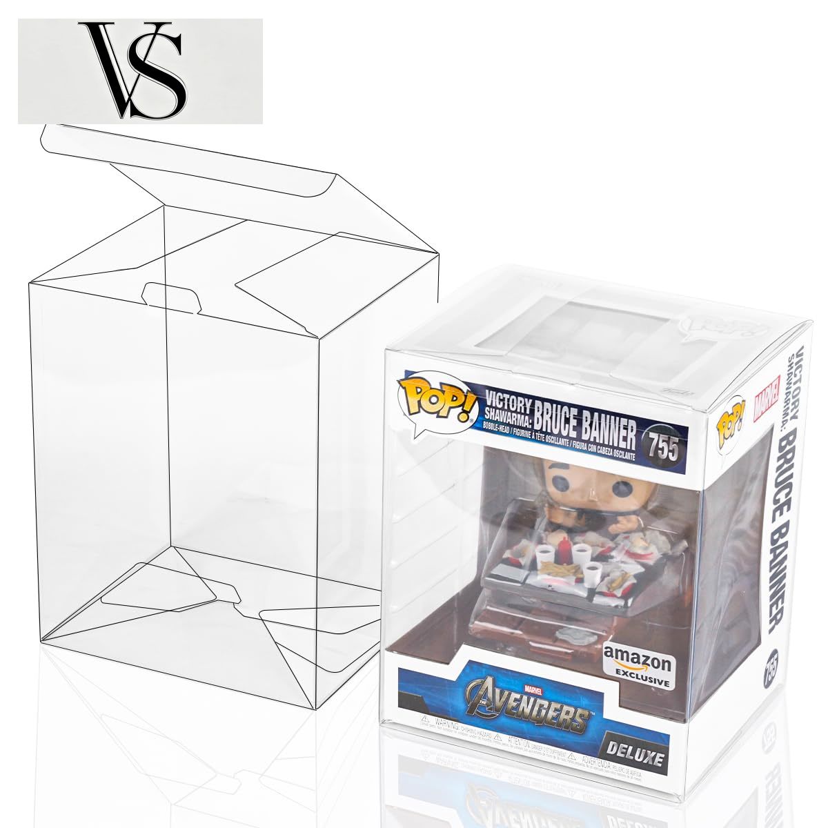 0.50 MM Thick Clear Scratch-Re - Funko Pop Protector 评论和价格