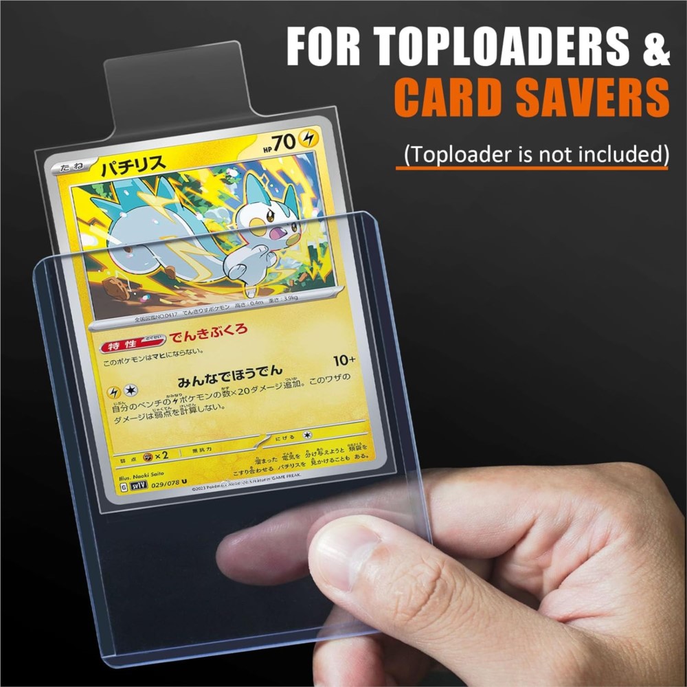 100-500Pcs Transparent Raised  - Card Penny Sleeve 评论和价格