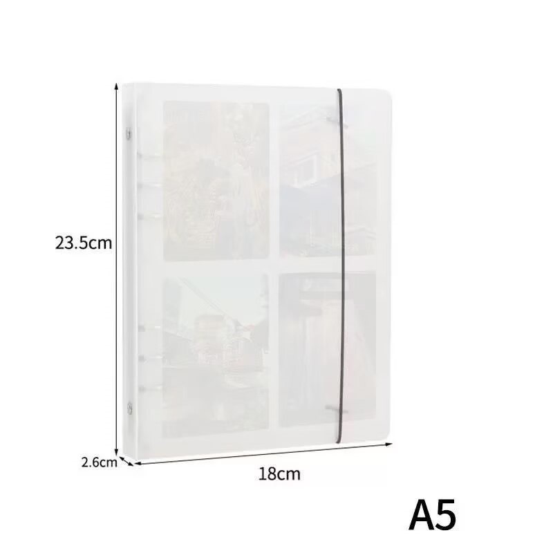 6Ring Binder Cover 4 Pocket Bi - Trading Card Binder 评论和价格