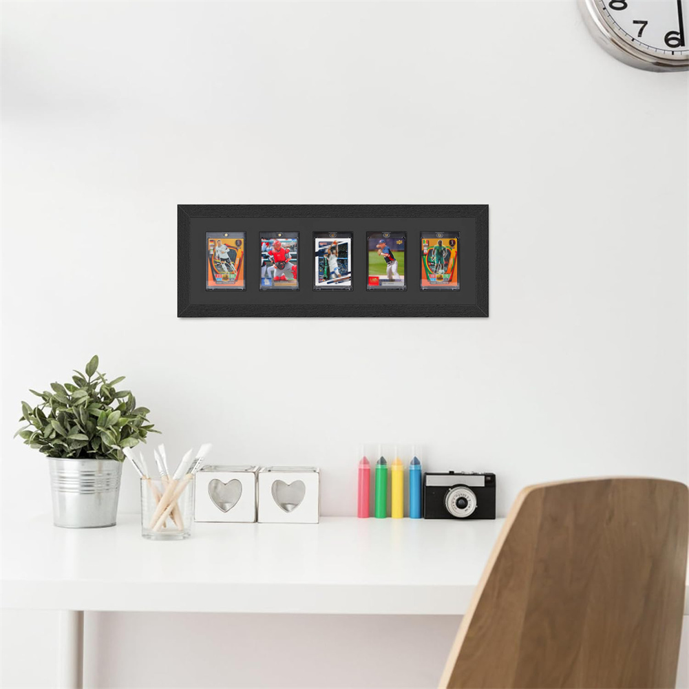 3-9 Grids Wooden Graded Sports - Graded Card Display 评论和价格