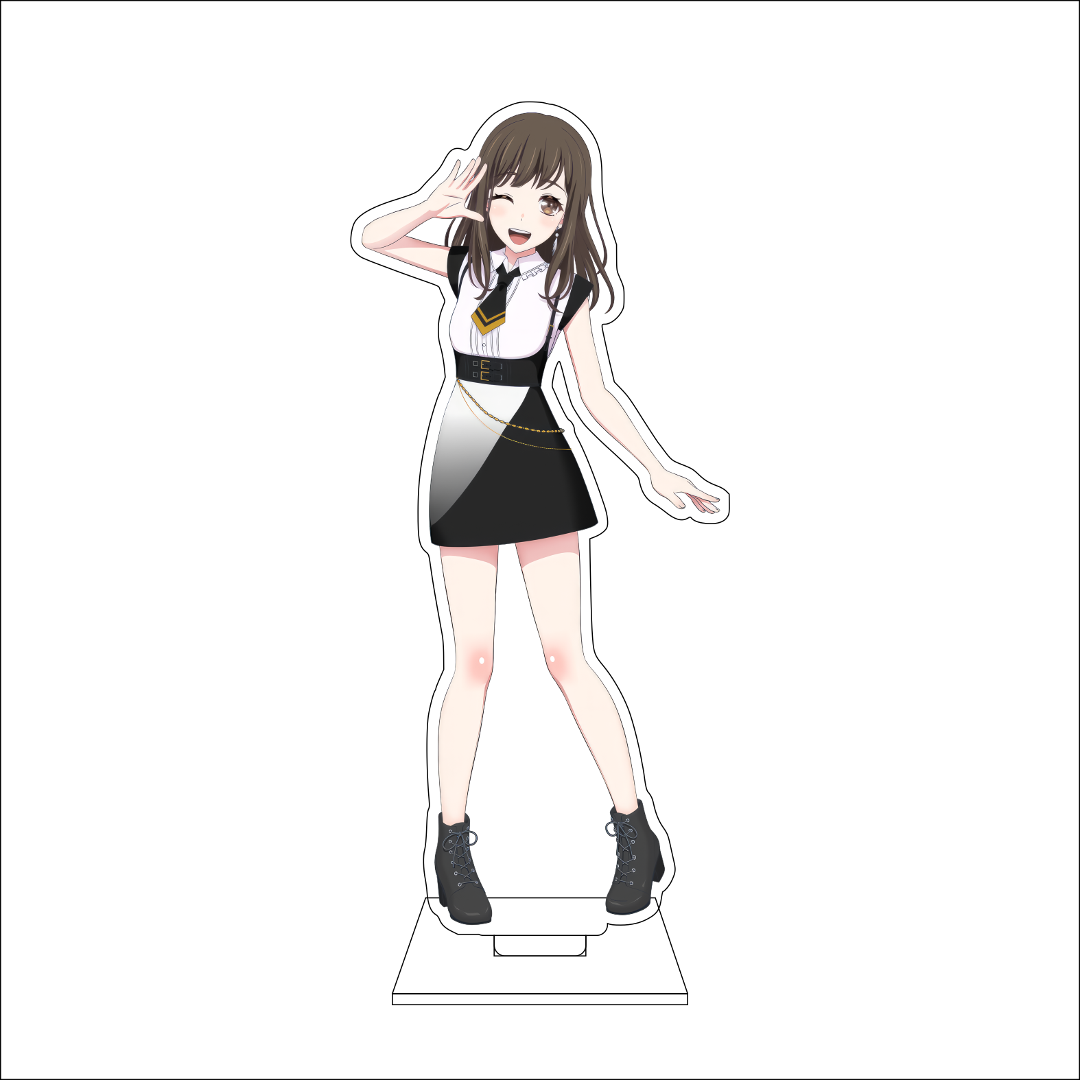 16CM Anime BanG Dream! Cosplay - Figma Stand Set 评论和价格