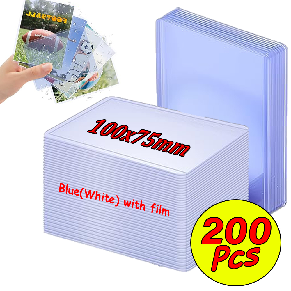 1-200Pcs 35PT Transparent Card - Card Penny Sleeve 评论和价格