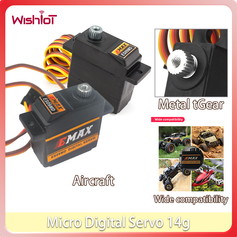 14g Micro Digital Servo ES09MD - Model Airplane Plastic 评论和价格