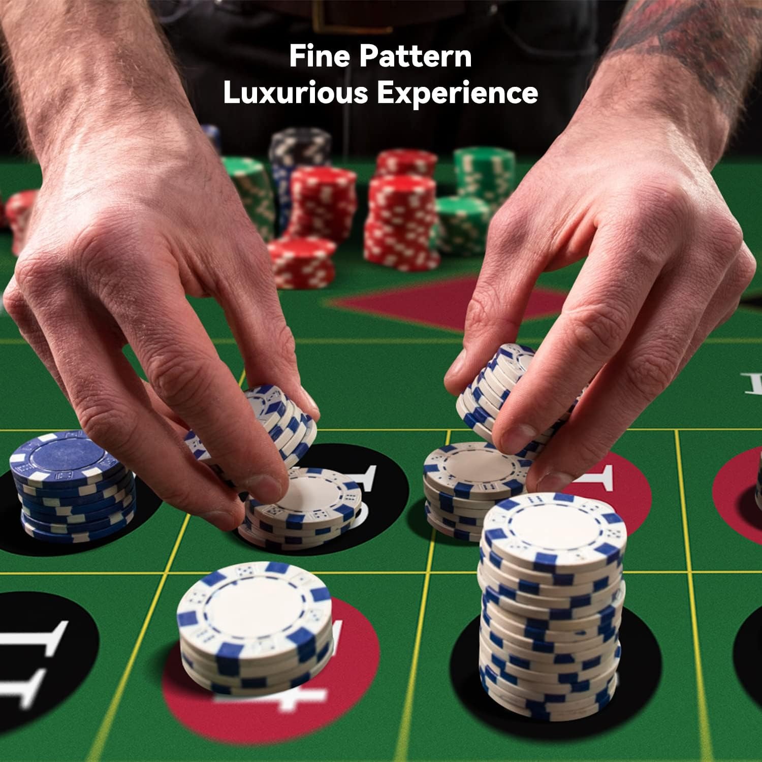 120x60cm Green Roulette Rubber - Graded Card Display 评论和价格